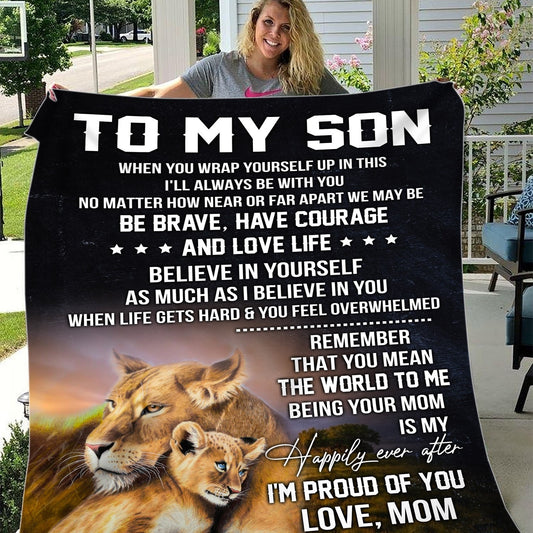Son - Be Brave, Have Courage - Blanket