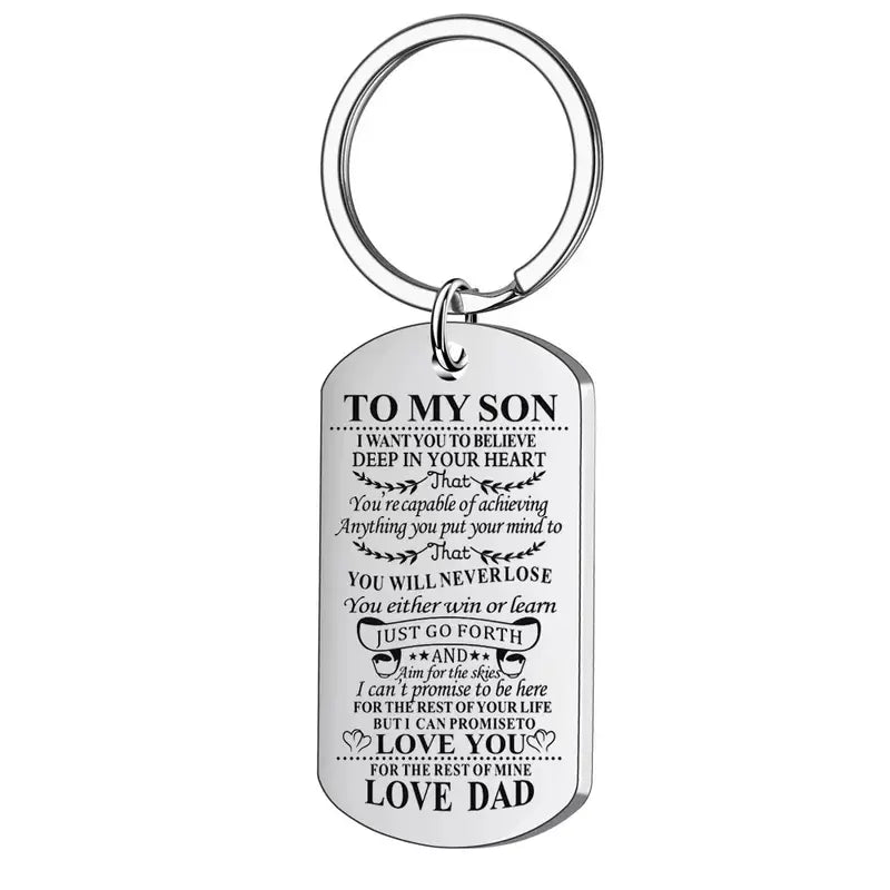 Daughter / Son - Necklace / Keychain