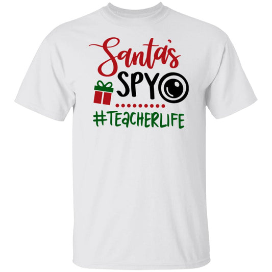 Santa's Spy Teacher T-Shirt