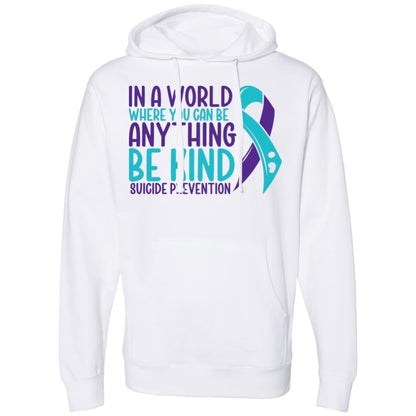 Be Kind Suicide Prevention - Hooded Sweatshirt