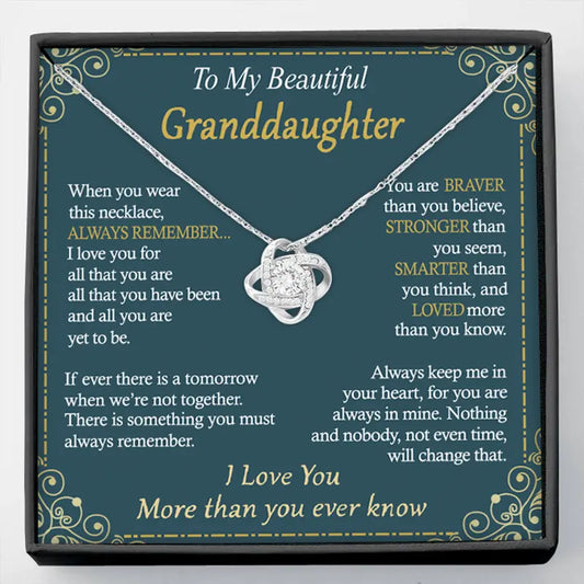 Granddaughter - Always Remember - Love Knot