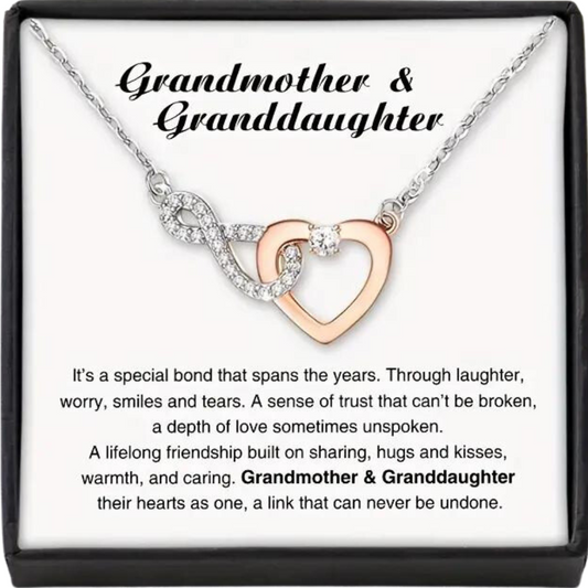 Gift of Love: Grandma & Granddaughter Bond Necklace