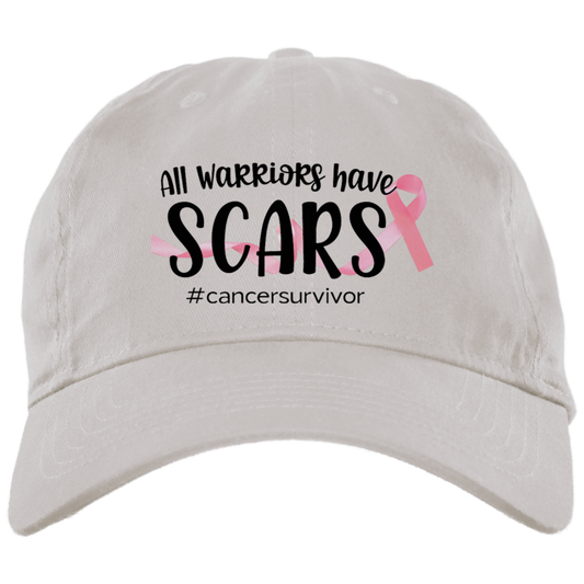 All Warriors Have Scars I HAT I Breast Cancer Awareness