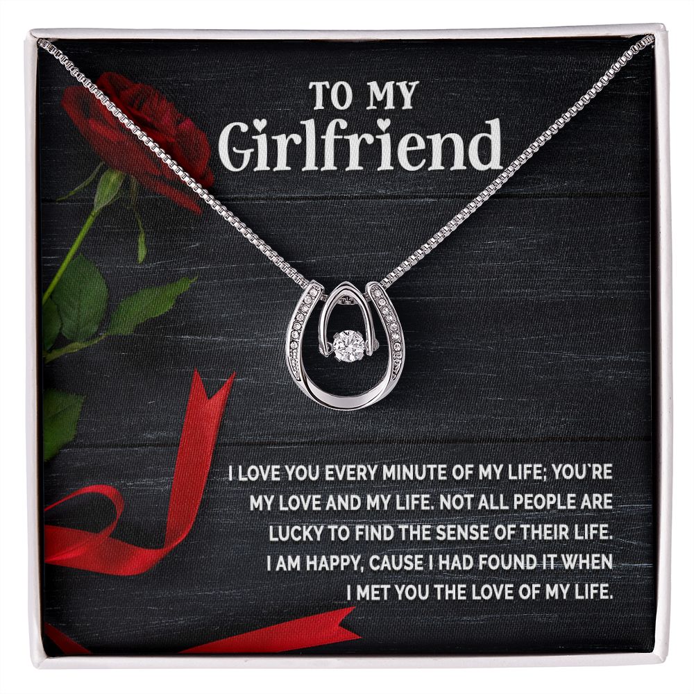 Every Minute Of My Life I GIRLFRIEND I Lucky In Love Necklace