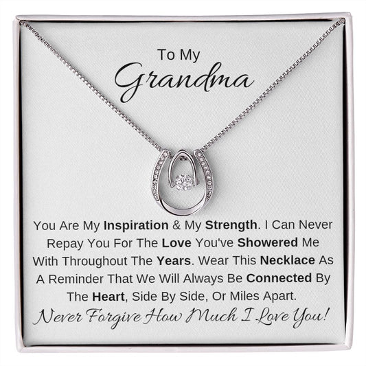 My Inspiration I GRANDMA I Lucky In Love Necklace