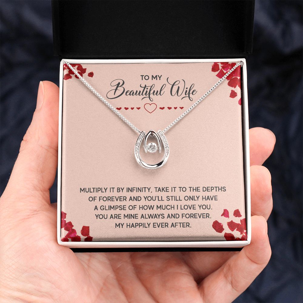 Multiply It By Infinity I WIFE I Lucky In Love Necklace