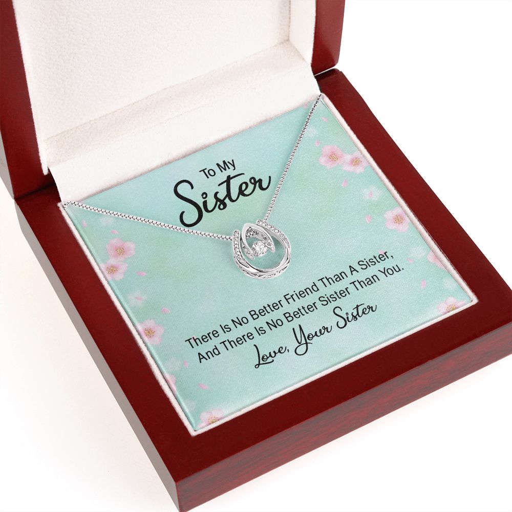No Better Friend I SISTER from SISTER I Lucky In Love Necklace