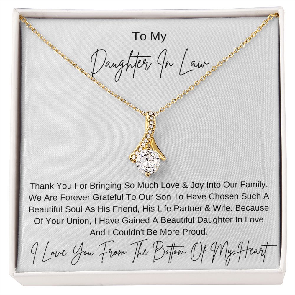 Bringing Love & Joy I DAUGHTER IN LAW from MIL I Alluring Beauty Necklace