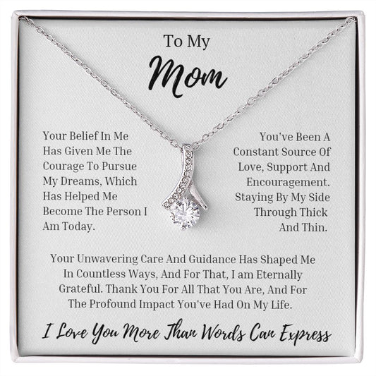 Your Belief In Me I MOM I Alluring Beauty Necklace